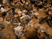 Devastating scenes occur during the Massanassa flood in Massanassa, Spain, on november 08,2024. (