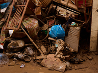 Devastating scenes occur during the Massanassa flood in Massanassa, Spain, on november 08,2024. (