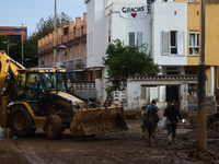 Devastating scenes occur during the Massanassa flood in Massanassa, Spain, on november 08,2024. (