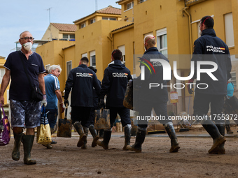 Devastating scenes occur during the Massanassa flood in Massanassa, Spain, on november 08,2024. (