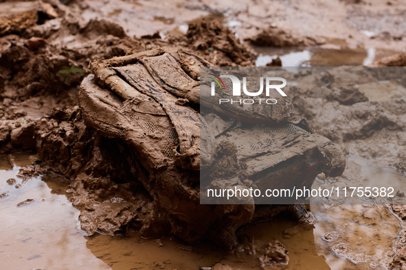 Devastating scenes occur during the Massanassa flood in Massanassa, Spain, on november 08,2024. 