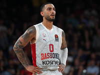 Markus Howard plays during the match between FC Barcelona and Baskonia Vitoria-Gasteiz, corresponding to week 8 of the Turkish Airlines Euro...