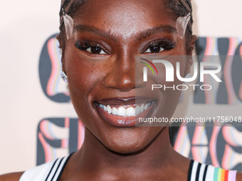 Doechii (Jaylah Ji'mya Hickmon) arrives at the 3rd Annual Femme It Forward 'Give Her FlowHERS' Awards Gala 2024 held at The Beverly Hilton H...