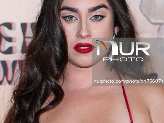 Lauren Jauregui arrives at the 3rd Annual Femme It Forward 'Give Her FlowHERS' Awards Gala 2024 held at The Beverly Hilton Hotel on November...