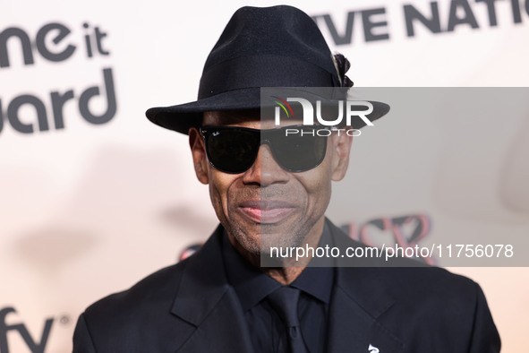 Jimmy Jam arrives at the 3rd Annual Femme It Forward 'Give Her FlowHERS' Awards Gala 2024 held at The Beverly Hilton Hotel on November 8, 20...