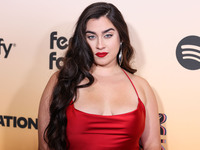 Lauren Jauregui arrives at the 3rd Annual Femme It Forward 'Give Her FlowHERS' Awards Gala 2024 held at The Beverly Hilton Hotel on November...