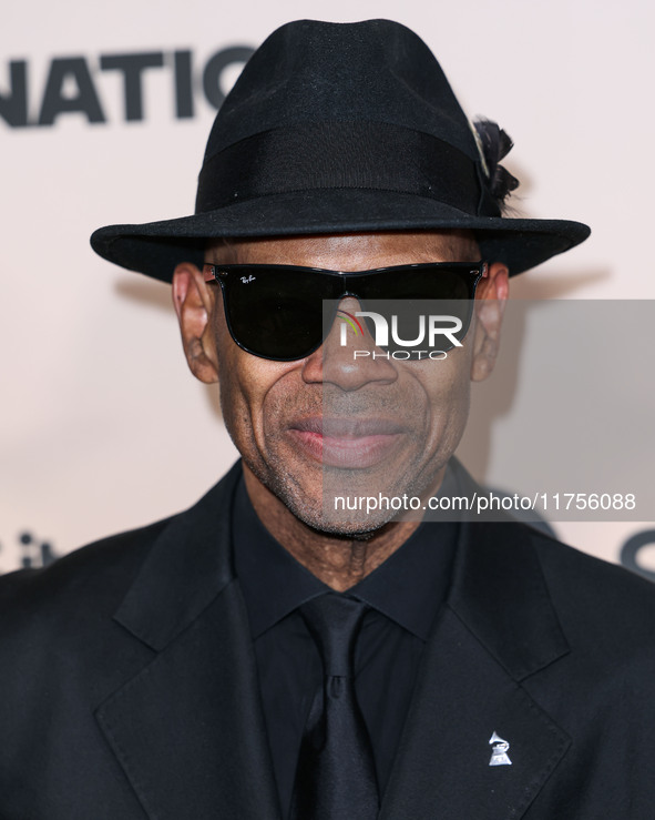 Jimmy Jam arrives at the 3rd Annual Femme It Forward 'Give Her FlowHERS' Awards Gala 2024 held at The Beverly Hilton Hotel on November 8, 20...