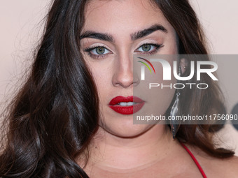 Lauren Jauregui arrives at the 3rd Annual Femme It Forward 'Give Her FlowHERS' Awards Gala 2024 held at The Beverly Hilton Hotel on November...