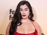 Lauren Jauregui arrives at the 3rd Annual Femme It Forward 'Give Her FlowHERS' Awards Gala 2024 held at The Beverly Hilton Hotel on November...