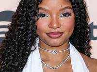 Halle Bailey arrives at the 3rd Annual Femme It Forward 'Give Her FlowHERS' Awards Gala 2024 held at The Beverly Hilton Hotel on November 8,...