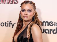 Andra Day arrives at the 3rd Annual Femme It Forward 'Give Her FlowHERS' Awards Gala 2024 held at The Beverly Hilton Hotel on November 8, 20...