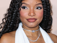 Halle Bailey arrives at the 3rd Annual Femme It Forward 'Give Her FlowHERS' Awards Gala 2024 held at The Beverly Hilton Hotel on November 8,...