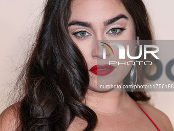 Lauren Jauregui arrives at the 3rd Annual Femme It Forward 'Give Her FlowHERS' Awards Gala 2024 held at The Beverly Hilton Hotel on November...