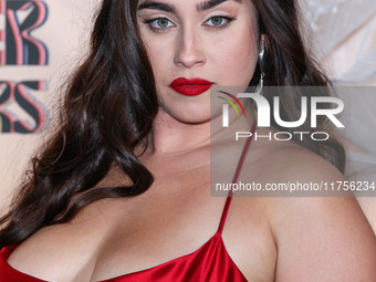 Lauren Jauregui arrives at the 3rd Annual Femme It Forward 'Give Her FlowHERS' Awards Gala 2024 held at The Beverly Hilton Hotel on November...