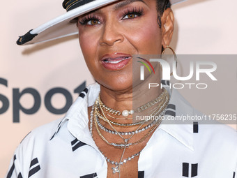 LisaRaye McCoy arrives at the 3rd Annual Femme It Forward 'Give Her FlowHERS' Awards Gala 2024 held at The Beverly Hilton Hotel on November...