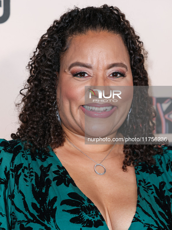 Lynn M. Scott arrives at the 3rd Annual Femme It Forward 'Give Her FlowHERS' Awards Gala 2024 held at The Beverly Hilton Hotel on November 8...