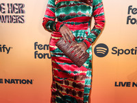 Melanie Fiona arrives at the 3rd Annual Femme It Forward 'Give Her FlowHERS' Awards Gala 2024 held at The Beverly Hilton Hotel on November 8...