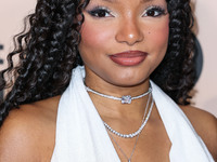 Halle Bailey arrives at the 3rd Annual Femme It Forward 'Give Her FlowHERS' Awards Gala 2024 held at The Beverly Hilton Hotel on November 8,...