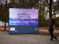 Berlin a day ahead of the 35th anniversary of the fall of the Berlin Wall. Berlin, Germany on 8 November, 2024. (