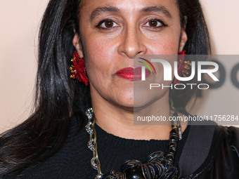 Brenda Reynoso arrives at the 3rd Annual Femme It Forward 'Give Her FlowHERS' Awards Gala 2024 held at The Beverly Hilton Hotel on November...