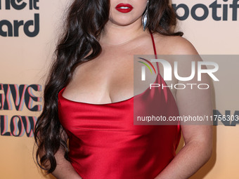 Lauren Jauregui arrives at the 3rd Annual Femme It Forward 'Give Her FlowHERS' Awards Gala 2024 held at The Beverly Hilton Hotel on November...