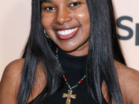 Rachel Wims arrives at the 3rd Annual Femme It Forward 'Give Her FlowHERS' Awards Gala 2024 held at The Beverly Hilton Hotel on November 8,...