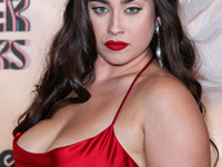 Lauren Jauregui arrives at the 3rd Annual Femme It Forward 'Give Her FlowHERS' Awards Gala 2024 held at The Beverly Hilton Hotel on November...