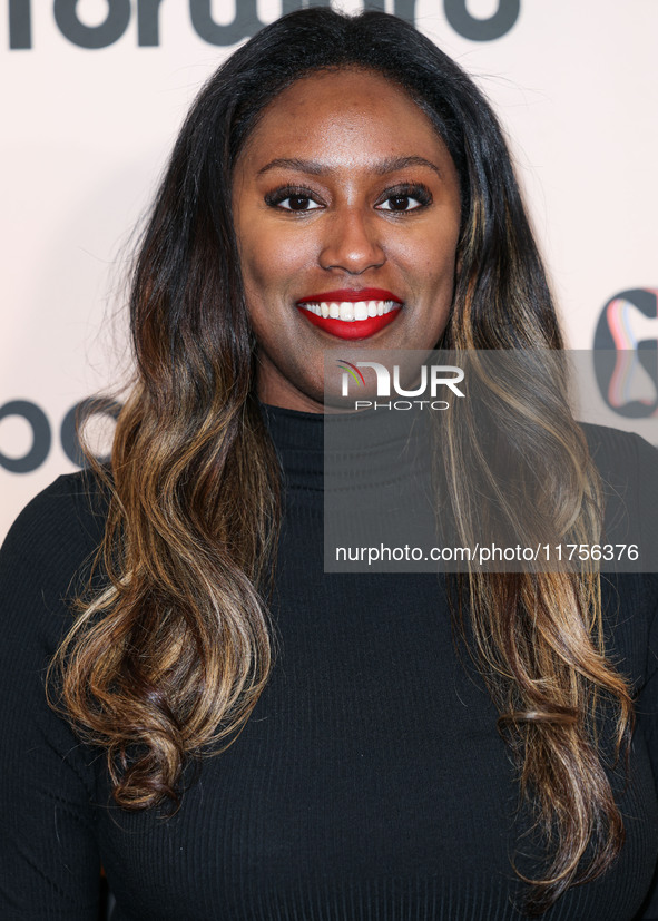 Metti Kitila arrives at the 3rd Annual Femme It Forward 'Give Her FlowHERS' Awards Gala 2024 held at The Beverly Hilton Hotel on November 8,...