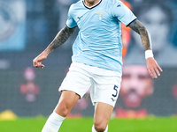 Matias Vecino of SS Lazio during the Serie A Enilive match between SS Lazio and Cagliari Calcio at Stadio Olimpico on November 4, 2024 in Ro...