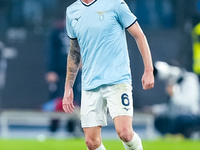 Nicolo' Rovella of SS Lazio during the Serie A Enilive match between SS Lazio and Cagliari Calcio at Stadio Olimpico on November 4, 2024 in...