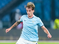 Nicolo' Rovella of SS Lazio during the Serie A Enilive match between SS Lazio and Cagliari Calcio at Stadio Olimpico on November 4, 2024 in...