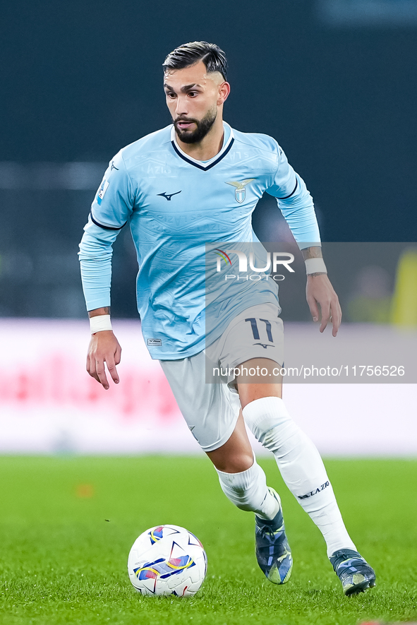 Taty Castellanos of SS Lazio during the Serie A Enilive match between SS Lazio and Cagliari Calcio at Stadio Olimpico on November 4, 2024 in...