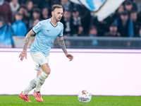 Manuel Lazzari of SS Lazio during the Serie A Enilive match between SS Lazio and Cagliari Calcio at Stadio Olimpico on November 4, 2024 in R...