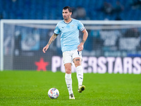 Alessio Romagnoli of SS Lazio during the Serie A Enilive match between SS Lazio and Cagliari Calcio at Stadio Olimpico on November 4, 2024 i...