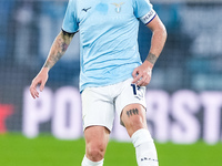 Alessio Romagnoli of SS Lazio during the Serie A Enilive match between SS Lazio and Cagliari Calcio at Stadio Olimpico on November 4, 2024 i...