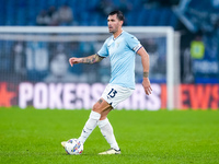 Alessio Romagnoli of SS Lazio during the Serie A Enilive match between SS Lazio and Cagliari Calcio at Stadio Olimpico on November 4, 2024 i...