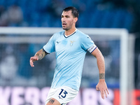 Alessio Romagnoli of SS Lazio during the Serie A Enilive match between SS Lazio and Cagliari Calcio at Stadio Olimpico on November 4, 2024 i...