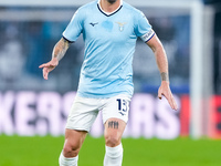 Alessio Romagnoli of SS Lazio during the Serie A Enilive match between SS Lazio and Cagliari Calcio at Stadio Olimpico on November 4, 2024 i...