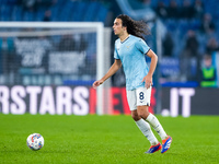 Matteo Guendouzi of SS Lazio during the Serie A Enilive match between SS Lazio and Cagliari Calcio at Stadio Olimpico on November 4, 2024 in...