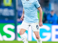 Nicolo' Rovella of SS Lazio during the Serie A Enilive match between SS Lazio and Cagliari Calcio at Stadio Olimpico on November 4, 2024 in...