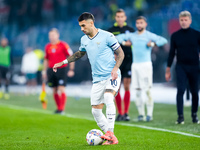 Mattia Zaccagni of SS Lazio during the Serie A Enilive match between SS Lazio and Cagliari Calcio at Stadio Olimpico on November 4, 2024 in...