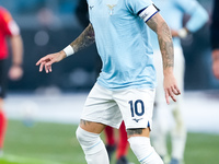 Mattia Zaccagni of SS Lazio during the Serie A Enilive match between SS Lazio and Cagliari Calcio at Stadio Olimpico on November 4, 2024 in...