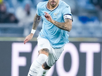 Mattia Zaccagni of SS Lazio during the Serie A Enilive match between SS Lazio and Cagliari Calcio at Stadio Olimpico on November 4, 2024 in...