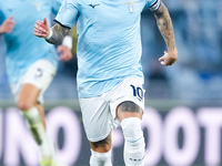 Mattia Zaccagni of SS Lazio during the Serie A Enilive match between SS Lazio and Cagliari Calcio at Stadio Olimpico on November 4, 2024 in...