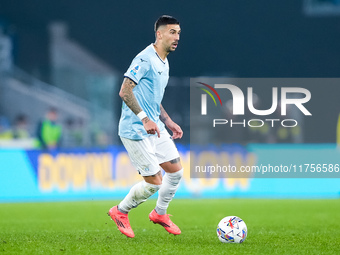 Mattia Zaccagni of SS Lazio during the Serie A Enilive match between SS Lazio and Cagliari Calcio at Stadio Olimpico on November 4, 2024 in...