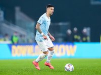 Mattia Zaccagni of SS Lazio during the Serie A Enilive match between SS Lazio and Cagliari Calcio at Stadio Olimpico on November 4, 2024 in...