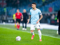 Mattia Zaccagni of SS Lazio during the Serie A Enilive match between SS Lazio and Cagliari Calcio at Stadio Olimpico on November 4, 2024 in...