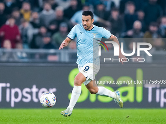 Pedro of SS Lazio during the Serie A Enilive match between SS Lazio and Cagliari Calcio at Stadio Olimpico on November 4, 2024 in Rome, Ital...