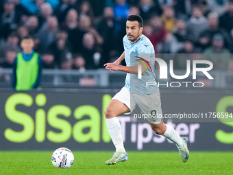 Pedro of SS Lazio during the Serie A Enilive match between SS Lazio and Cagliari Calcio at Stadio Olimpico on November 4, 2024 in Rome, Ital...