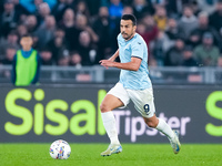 Pedro of SS Lazio during the Serie A Enilive match between SS Lazio and Cagliari Calcio at Stadio Olimpico on November 4, 2024 in Rome, Ital...